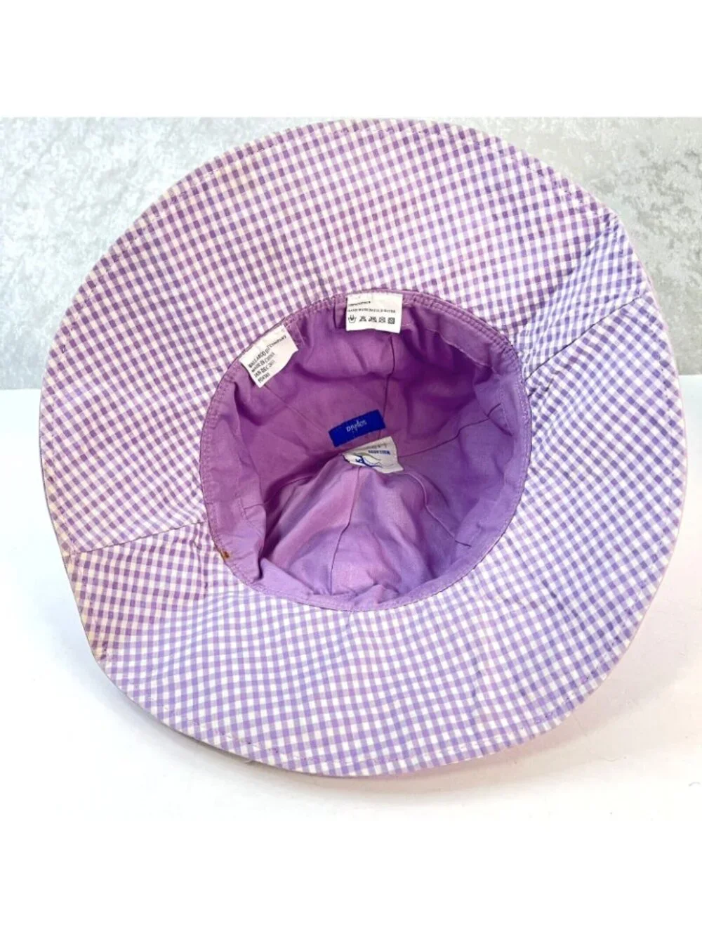 WALLAROO KIDS LIDS Bucket Hat Sophia Sun Beach Girls Kids Purple Butterflies